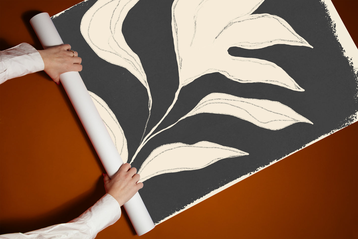 Anna Mörner - Skiss Lilja