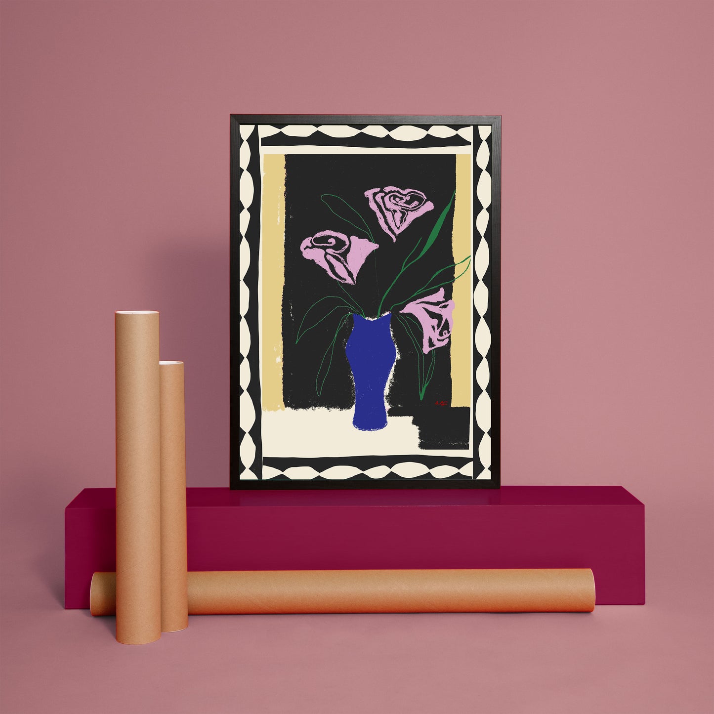 Anna Mörner - Vas i fönster