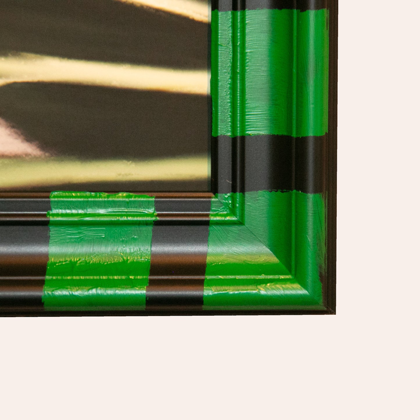 Estelle Graf 50x70 ram, grön