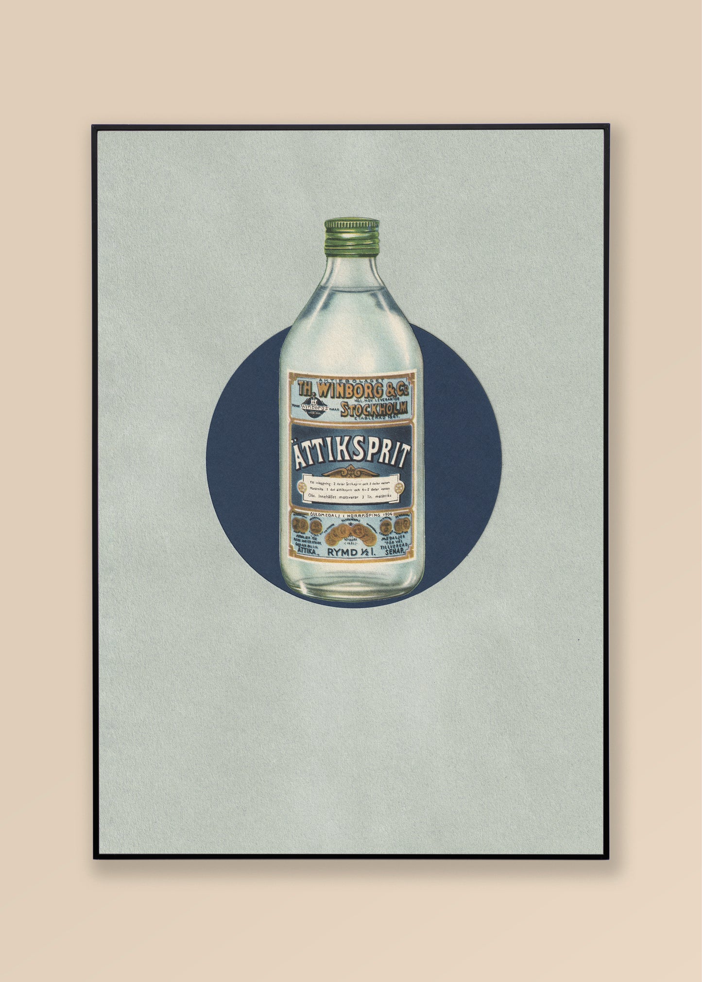 Fred Thustrup - Ättiksprit blå