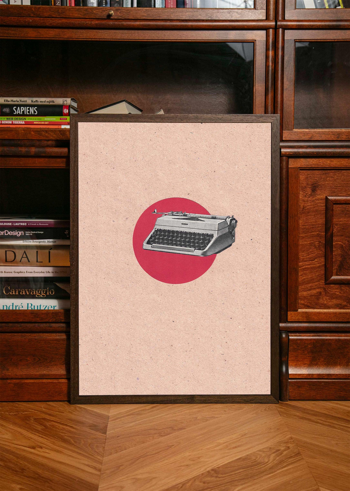 Fred Thustrup - Red dot typewriter