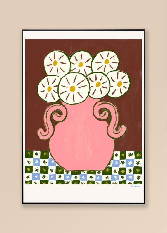 Madelen Möllard - Heavy cream white marigolds