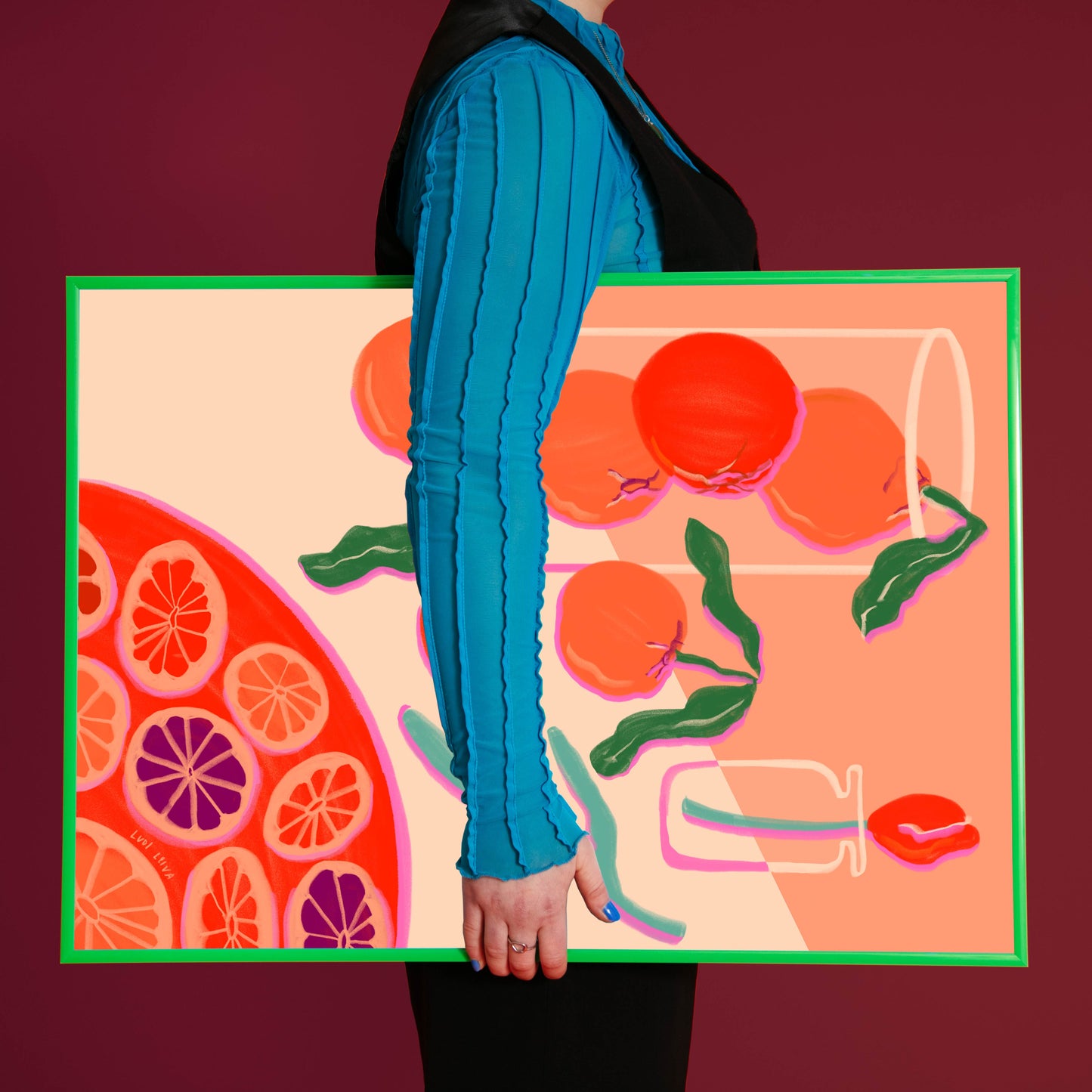 Ludi Leiva - Tarte à l orange