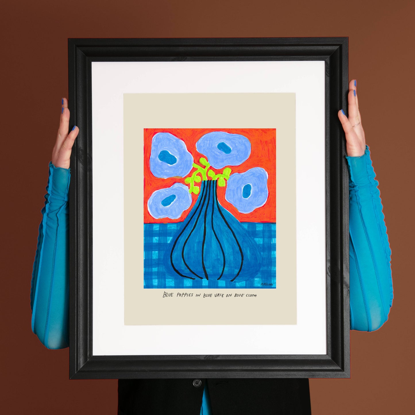 Madelen Möllard - Blue Poppies