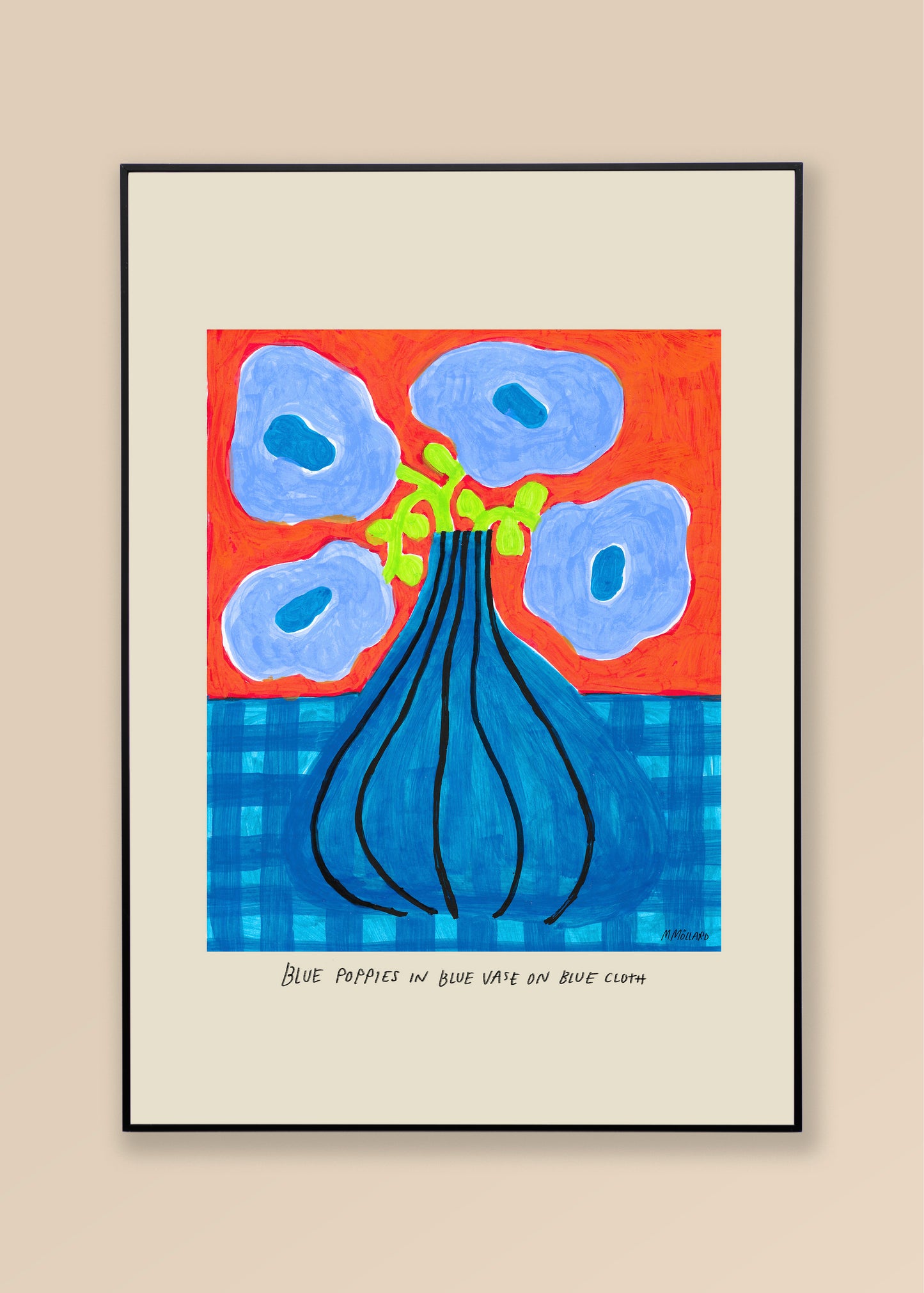 Madelen Möllard - Blue Poppies