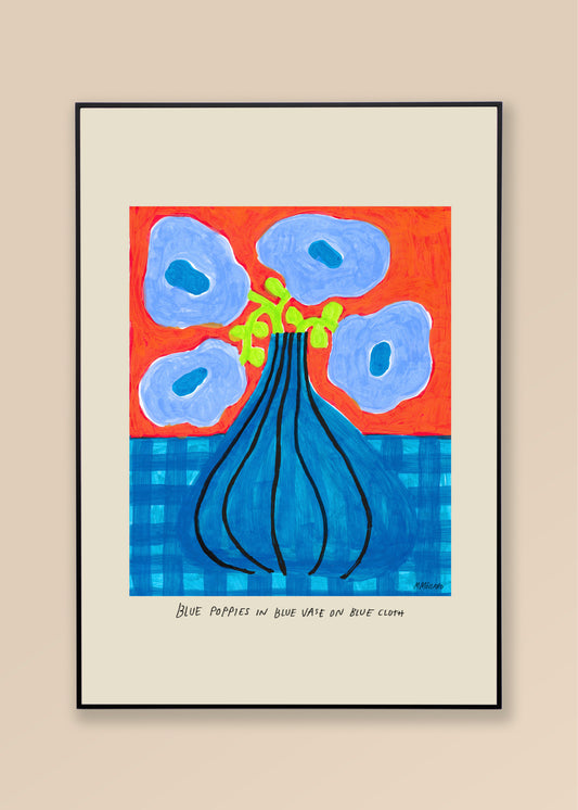 Madelen Möllard - Blue Poppies