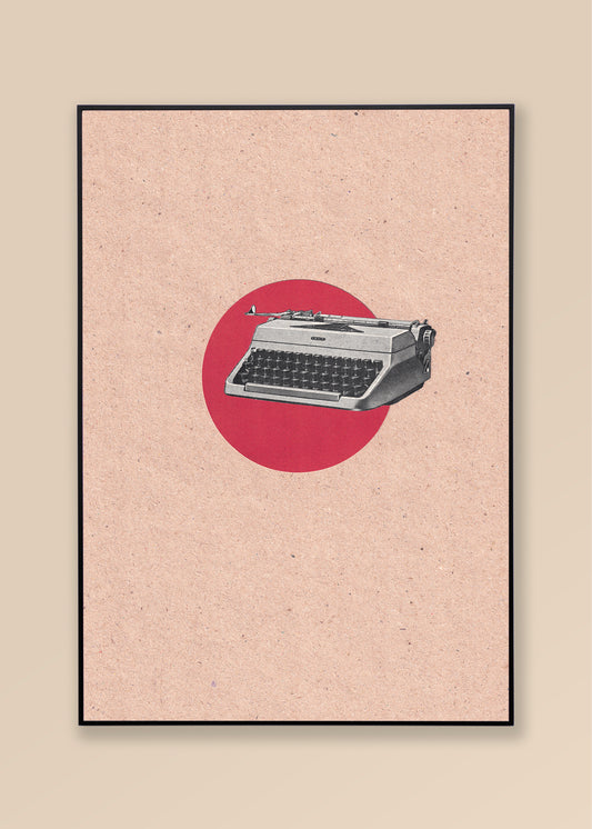 Fred Thustrup - Red dot typewriter